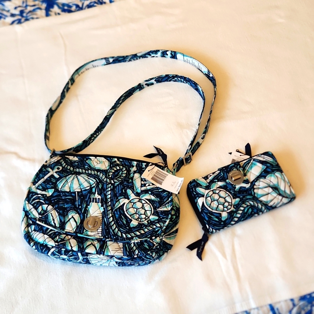 Vera Bradley NWT Crossbody and Wallet